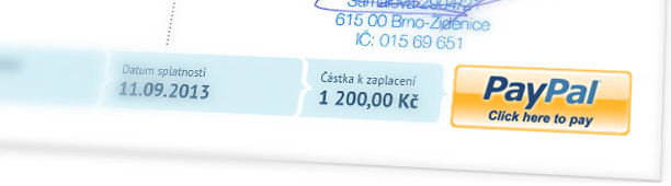 Tlačítko PayPal