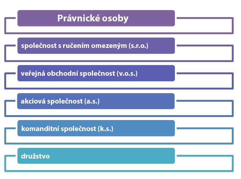 Typy právnických osob