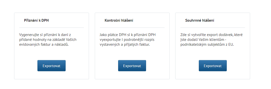 generování podání